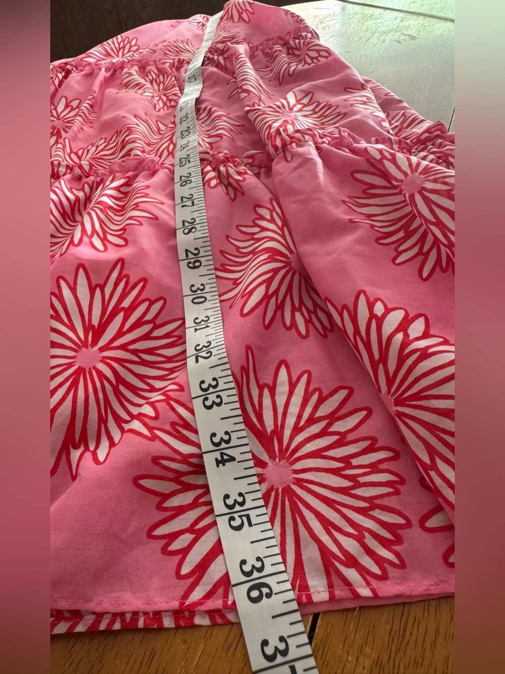 J. Marie Lucy Ruffle Dress Size Large - Picture 11 of 12